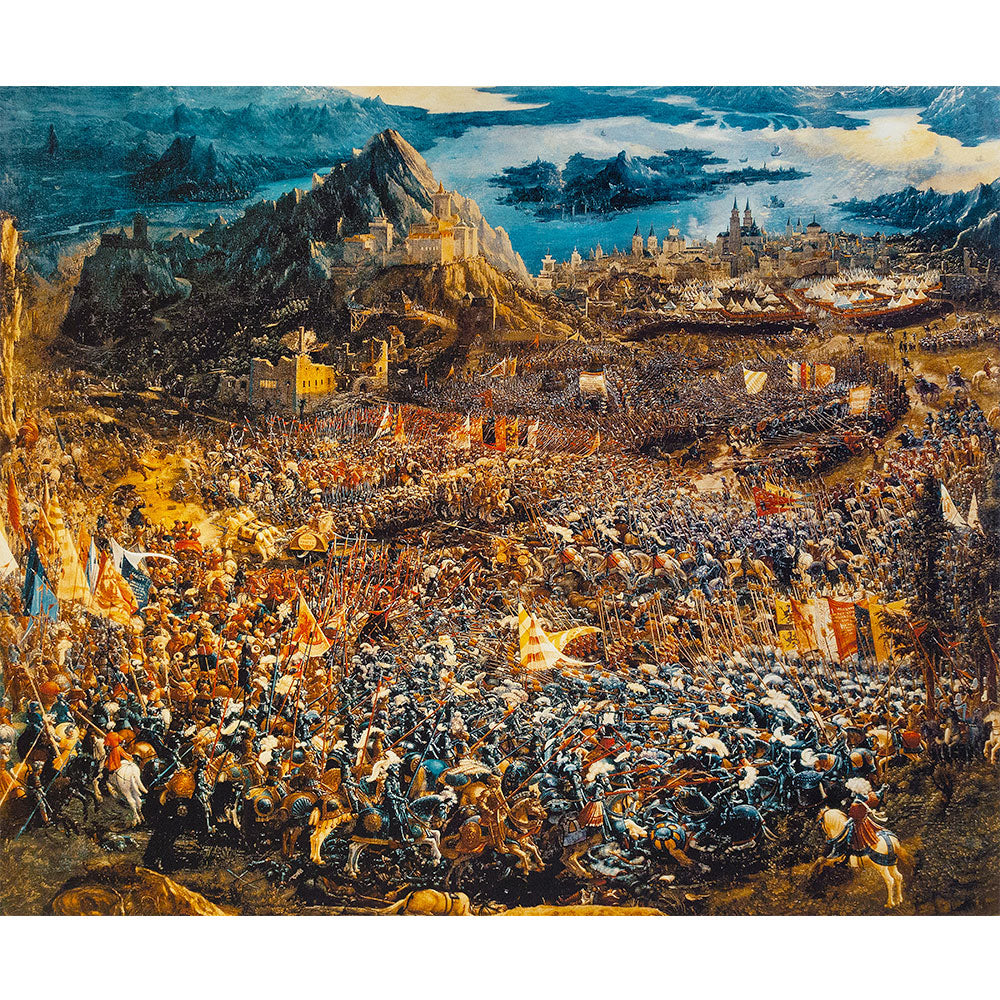 4000 piece puzzle, Battle of Alexander, by Albrecht Altd…