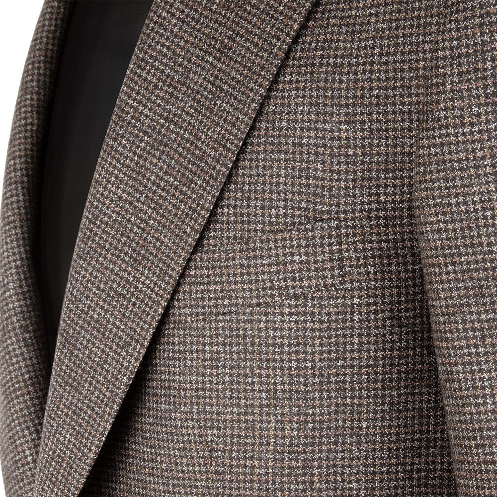 Walnut Superfine Houndstooth Jacket