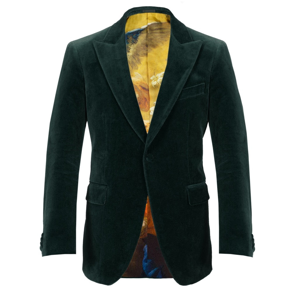 Mens Velvet Smoking Quilted Short Dinner Coat,Men's 2024 Velvet Short Smoking Coat